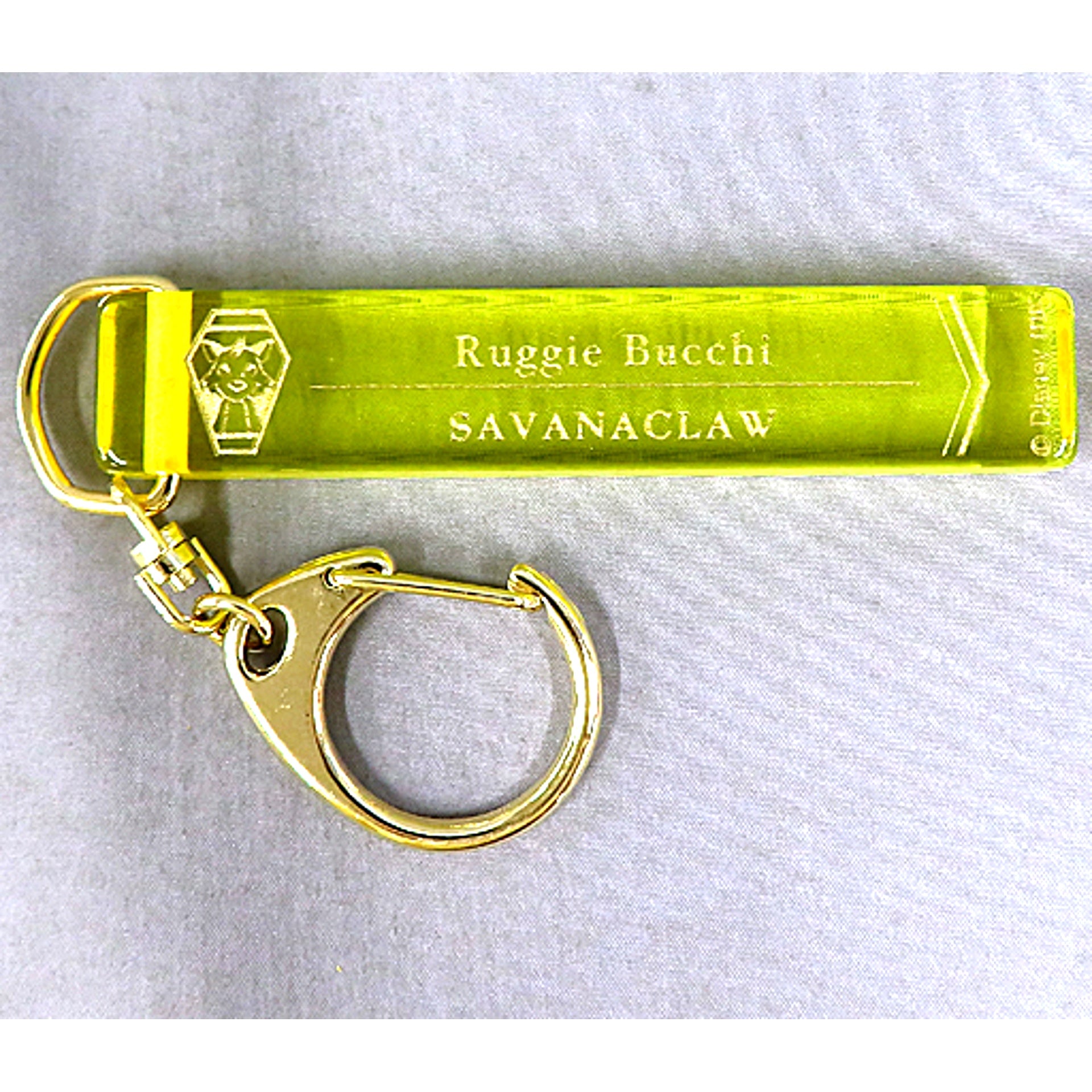 Ruggie Bucchi Disney Twisted-Wonderland Room Key Style Keychain Savanaclaw Dorm [USED]