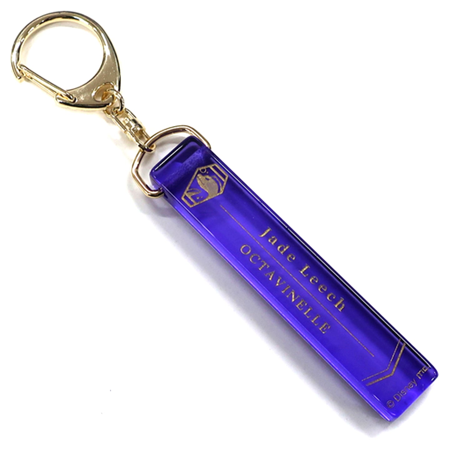 Jade Leech Disney Twisted-Wonderland Room Key Style Keychain Octavinelle Dorm [USED]