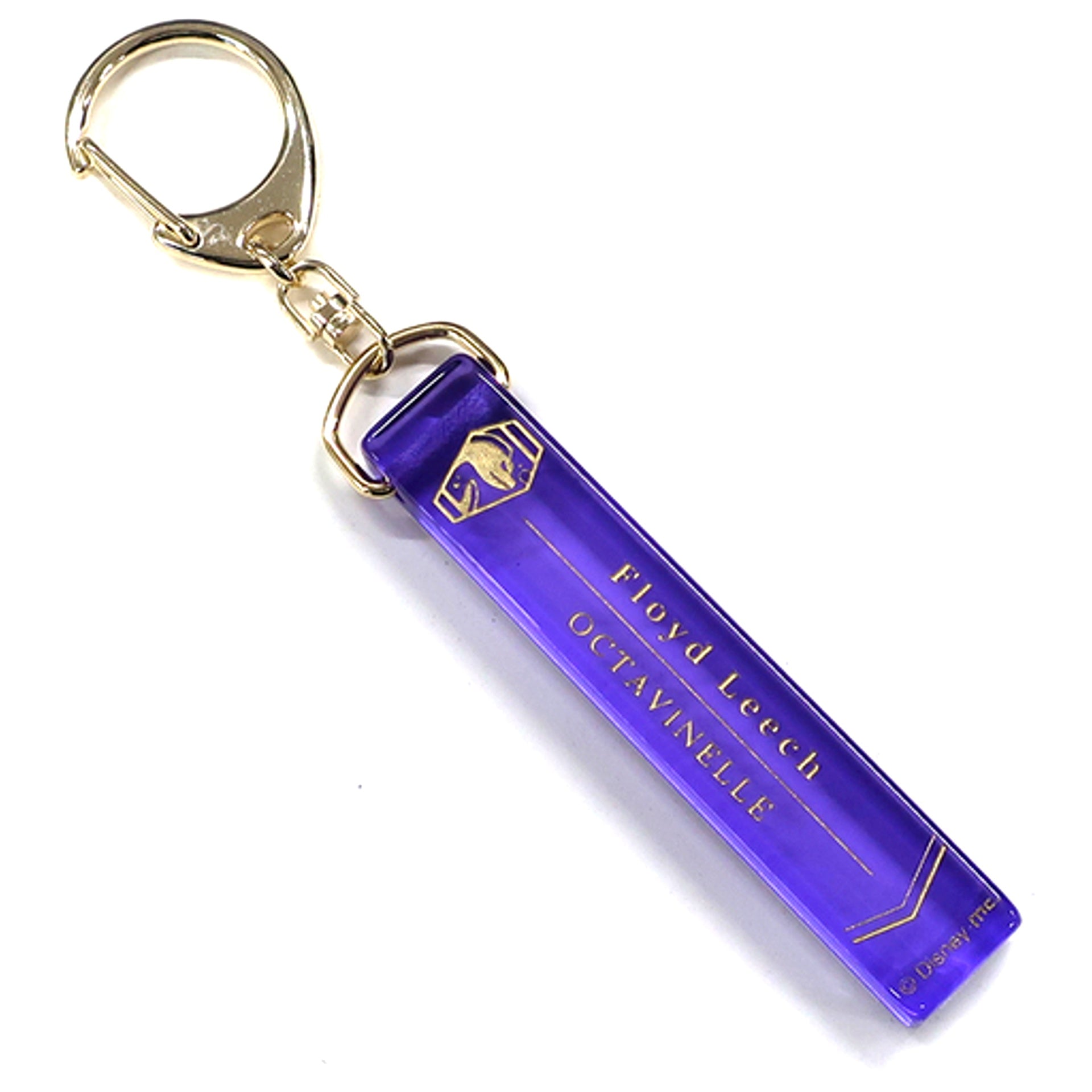Floyd Leech Disney Twisted-Wonderland Room Key Style Keychain Octavinelle Dorm [USED]