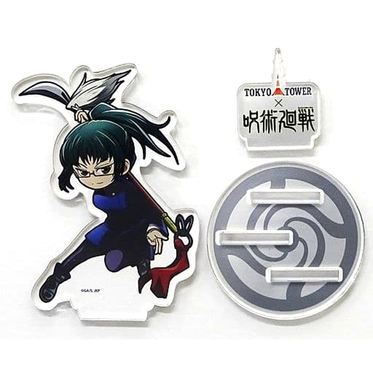 Jujutsu Kaisen in Tokyo Tower Jujutsu High Extracurricular Lessons Maki Zenin Newly Illustrated Chibi Acrylic Stand Acrylic Stands [USED]