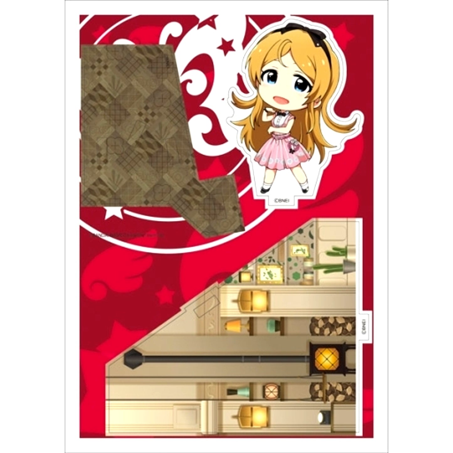 Karen Shinomiya Fleuranges Acrylic Character Plate Petit U The Idolmaster Million Live! [USED]
