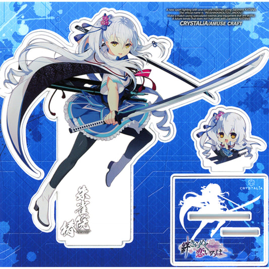Tsubaki Suzakuin Uniform Kizuna Kirameku Koi Iroha Acrylic Figure Air Comiket 2 Goods [USED]