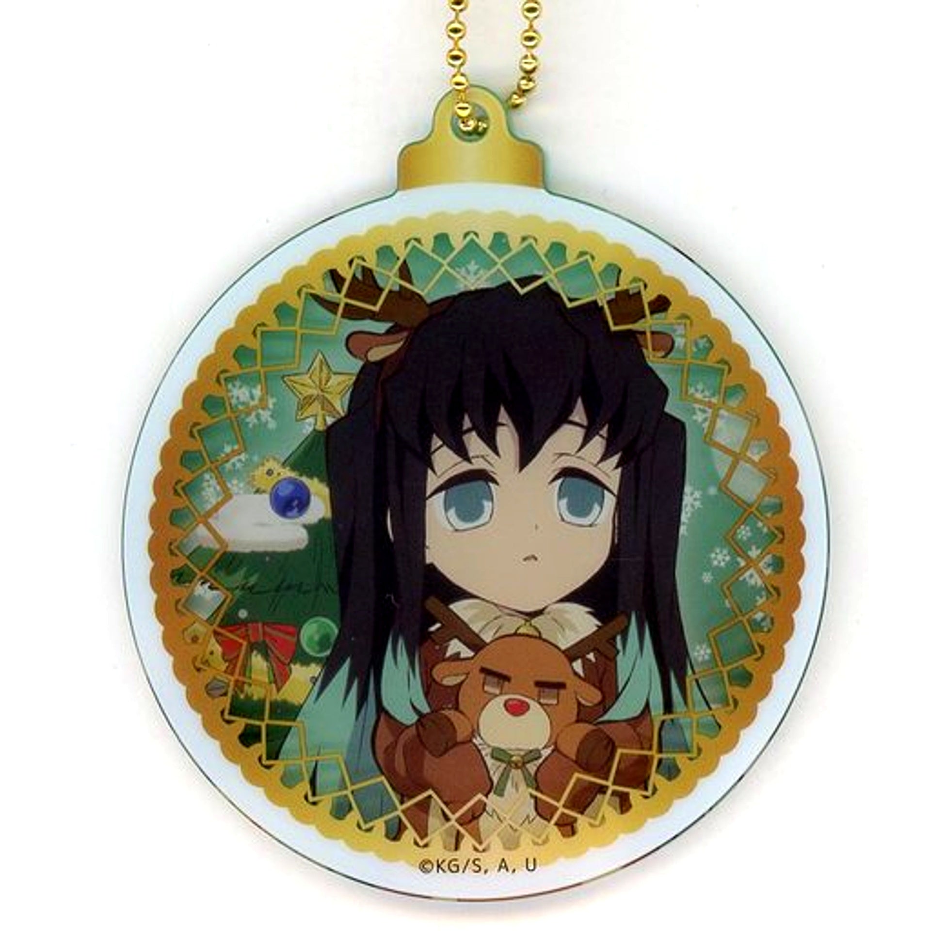 Muichiro Tokito Demon Slayer Kimetsu no Yaiba ufotable cafe Christmas Event 2020 Ornament Style Acrylic Charm Group B [USED]