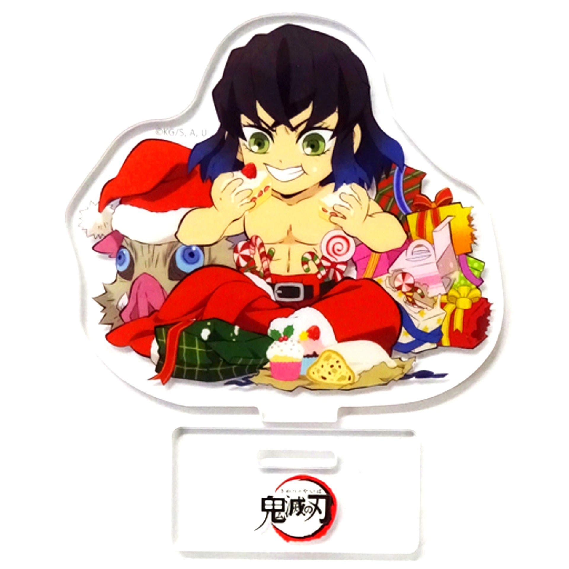 Inosuke Hashibira Demon Slayer x ufotable cafe Christmas Event 2020 Random Acrylic Stand Group A [USED]