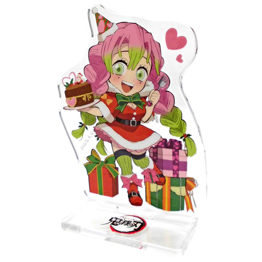 Mitsuri Kanroji Demon Slayer: Kimetsu no Yaiba x ufotable cafe Christmas Event 2020 Random Acrylic Stand Group B [USED]