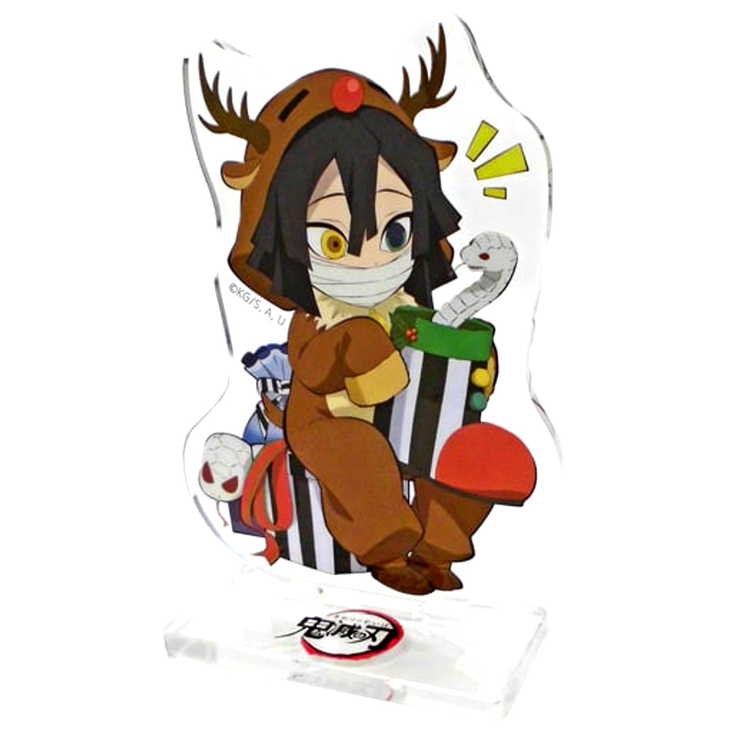 Obanai Iguro Demon Slayer x ufotable cafe Christmas Event 2020 Random Acrylic Stand Group B [USED]