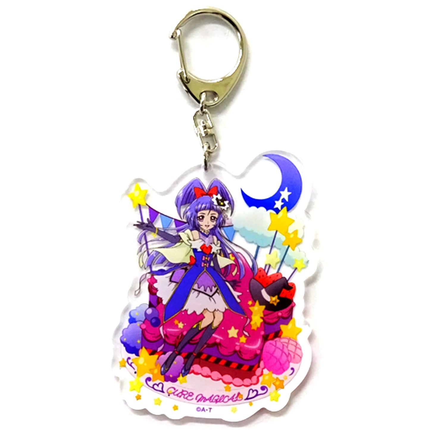 Cure Magical Maho Girls Precure! Sweets Collection Acrylic Keychain Pretty Store Ltd [USED]