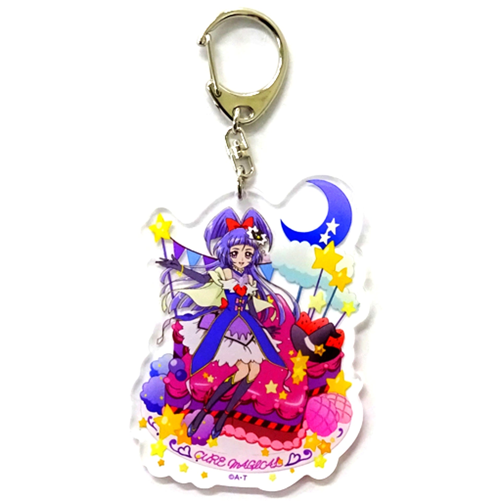 Cure Magical Maho Girls Precure! Sweets Collection Acrylic Keychain Pretty Store Ltd [USED]