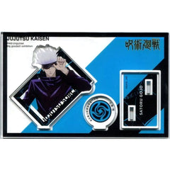 Jujutsu Kaisen Satoru Gojo Acrylic Stand Card Design Ver. Jujutsu Kaisen Grand Exhibition in baseyard Tokyo Acrylic Stands [USED]