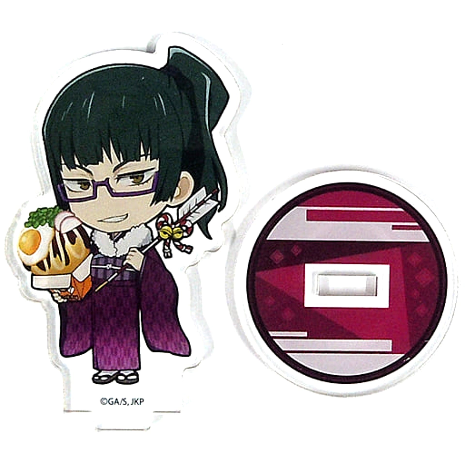 Jujutsu Kaisen Maki Zenin Trading Acrylic Stand Jujutsu Kaisen x Bakudanyaki Honpo Vol. 1 Acrylic Stands [USED]