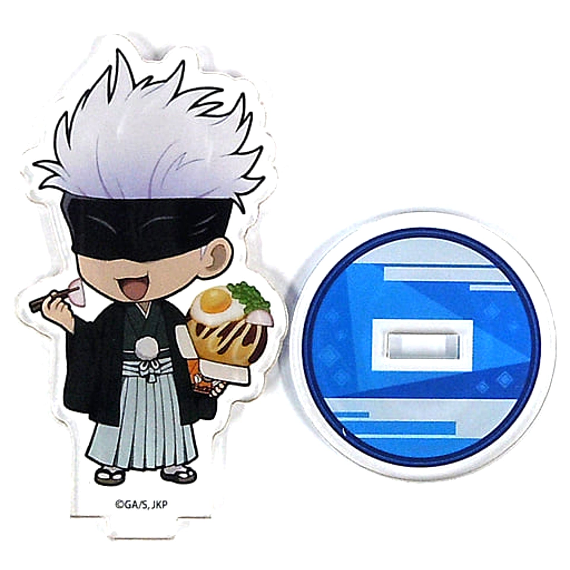 Jujutsu Kaisen x Bakudanyaki Honpo 1st Satoru Gojo Trading Acrylic Stand Acrylic Stands [USED]