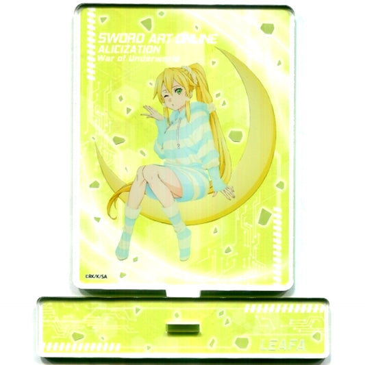 Leafa Sword Art Online Alicization War of Underworld x Don Quijote Acrylic Panel with Stand [USED]