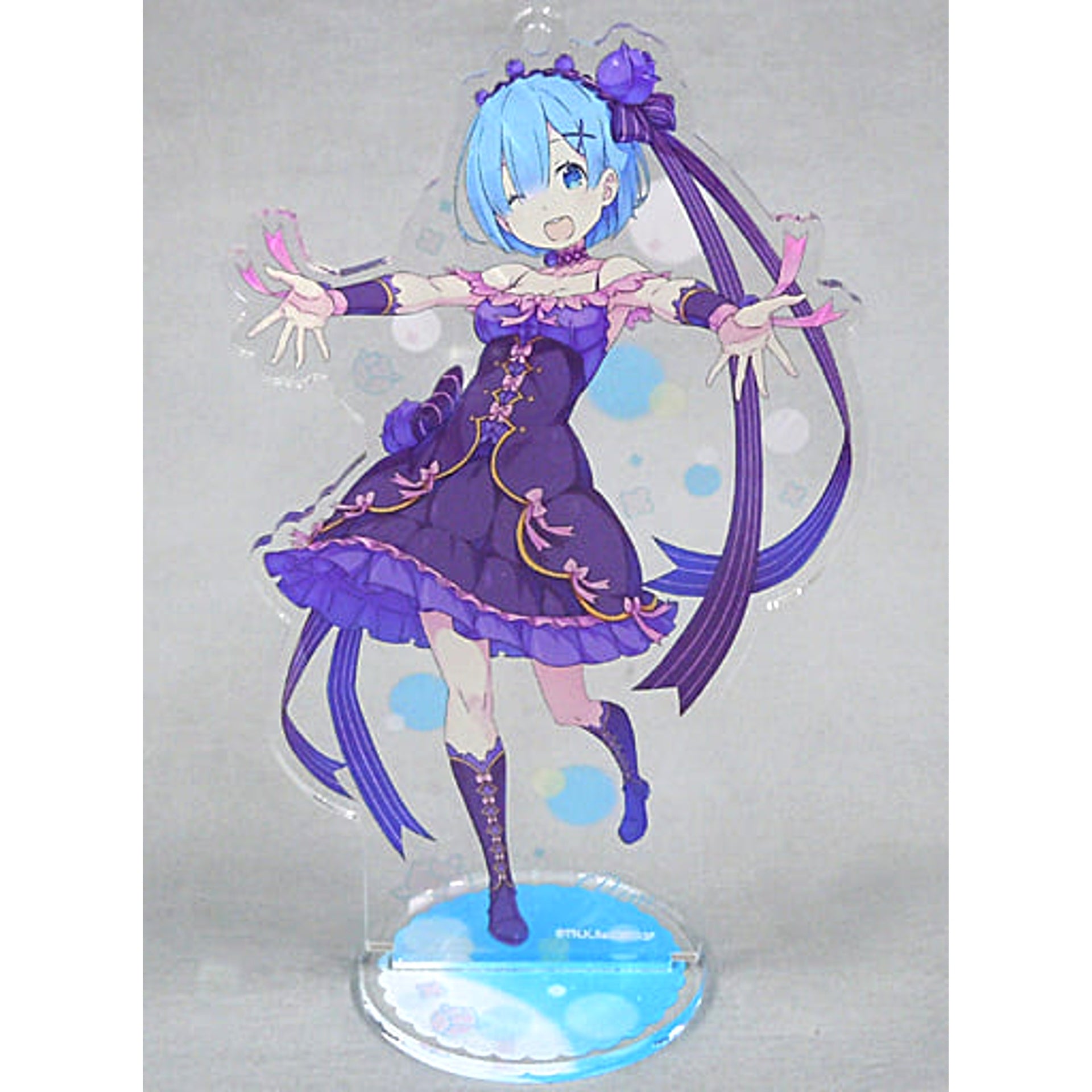 Re:ZERO -Starting Life in Another World- Rem Acrylic Stand Keychain 2021 Re:Zero Ram and Rem's Birthday Life 2021 in Shibuya Marui Exclusive Acrylic Stands [USED]