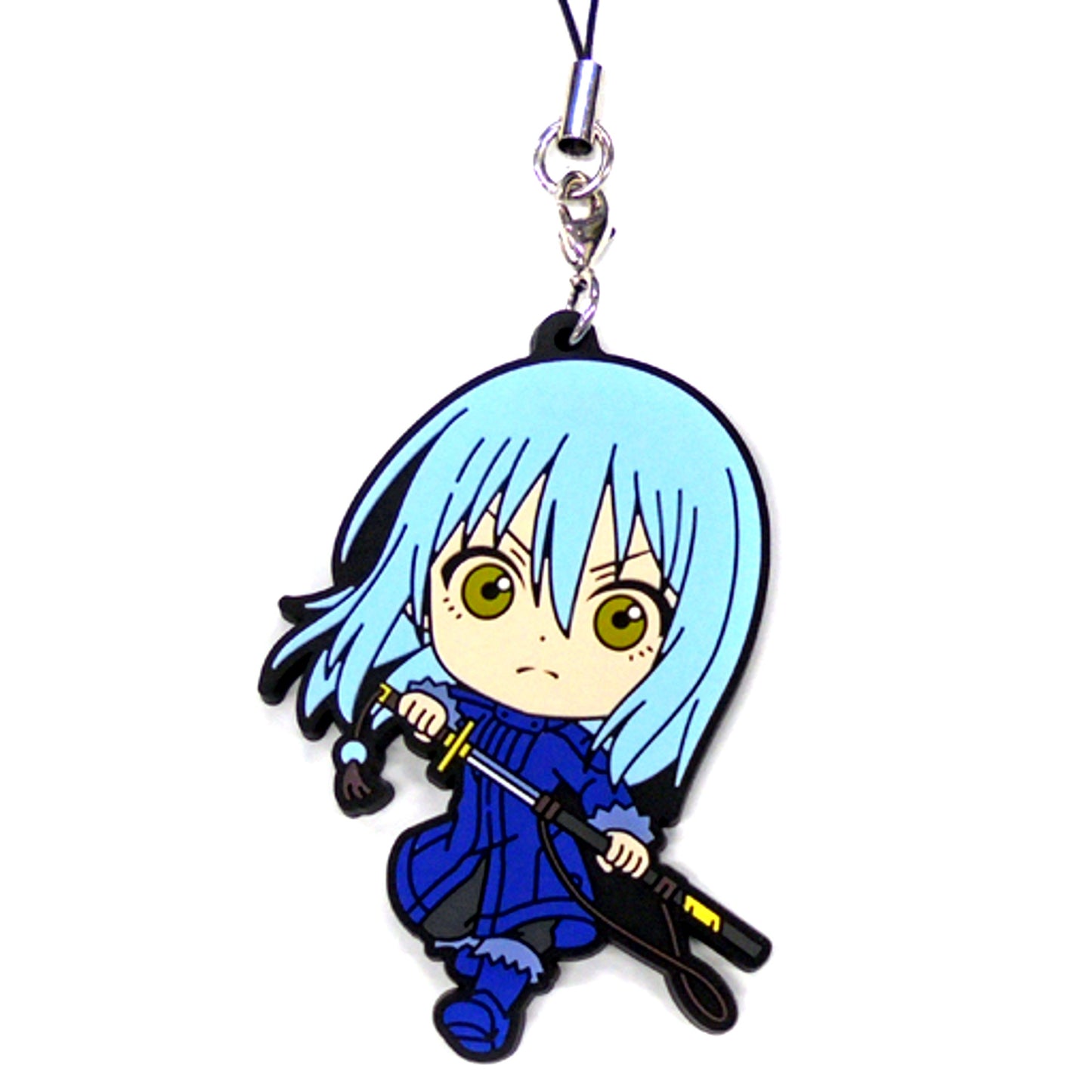 Rimuru Sword F Prize Rubber Strap Kyun Chara Illustrations Ichiban Kuji That Time I Got Reincarnated as a Slime Harvest Festival [USED]