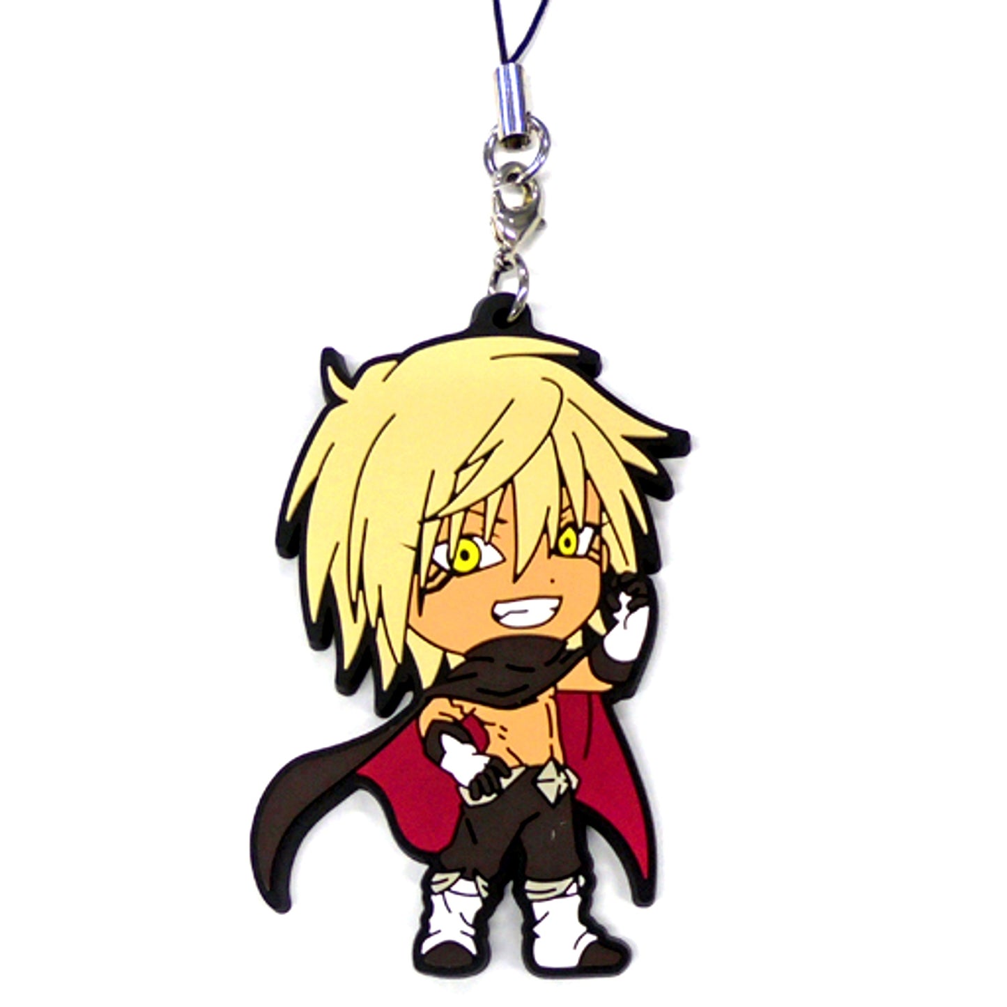 Humanoid Veldora F Prize Rubber Strap Kyun Chara Illustrations Ichiban Kuji That Time I Got Reincarnated as a Slime Harvest Festival [USED]