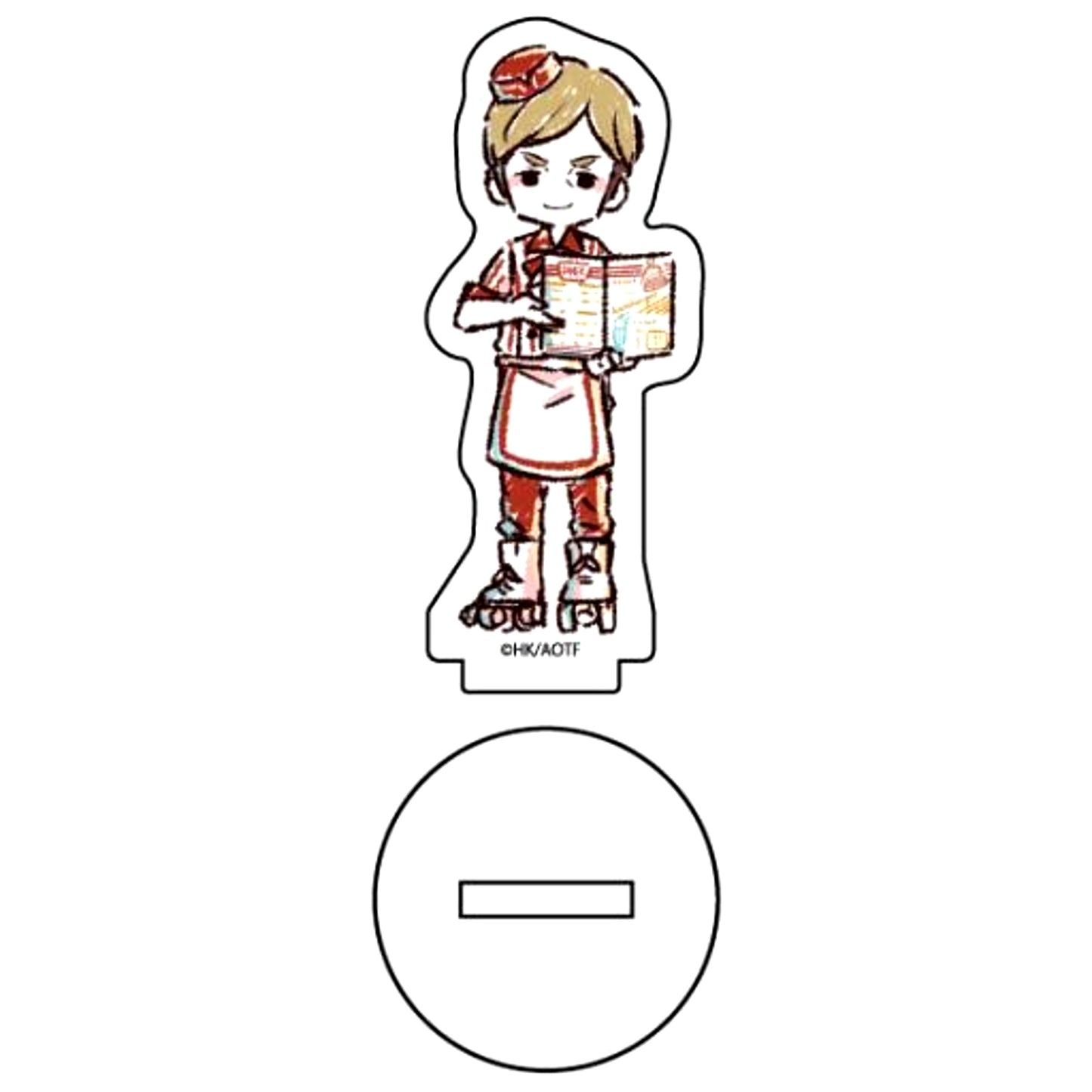 Erwin Smith Attack on Titan 05. Cafe Ver. GraffArt Design Acrylic Petit Stand [USED]