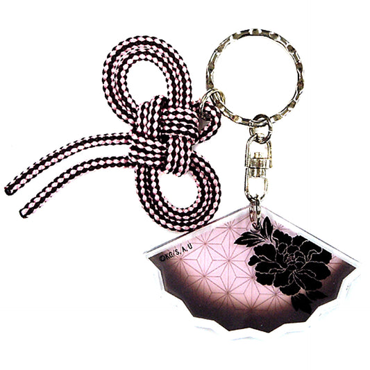 Nezuko Kamado Wish Knot Keychain Demon Slayer: Kimetsu no Yaiba x Randen x Eigamura Kyo no Oshigoto 2 [USED]