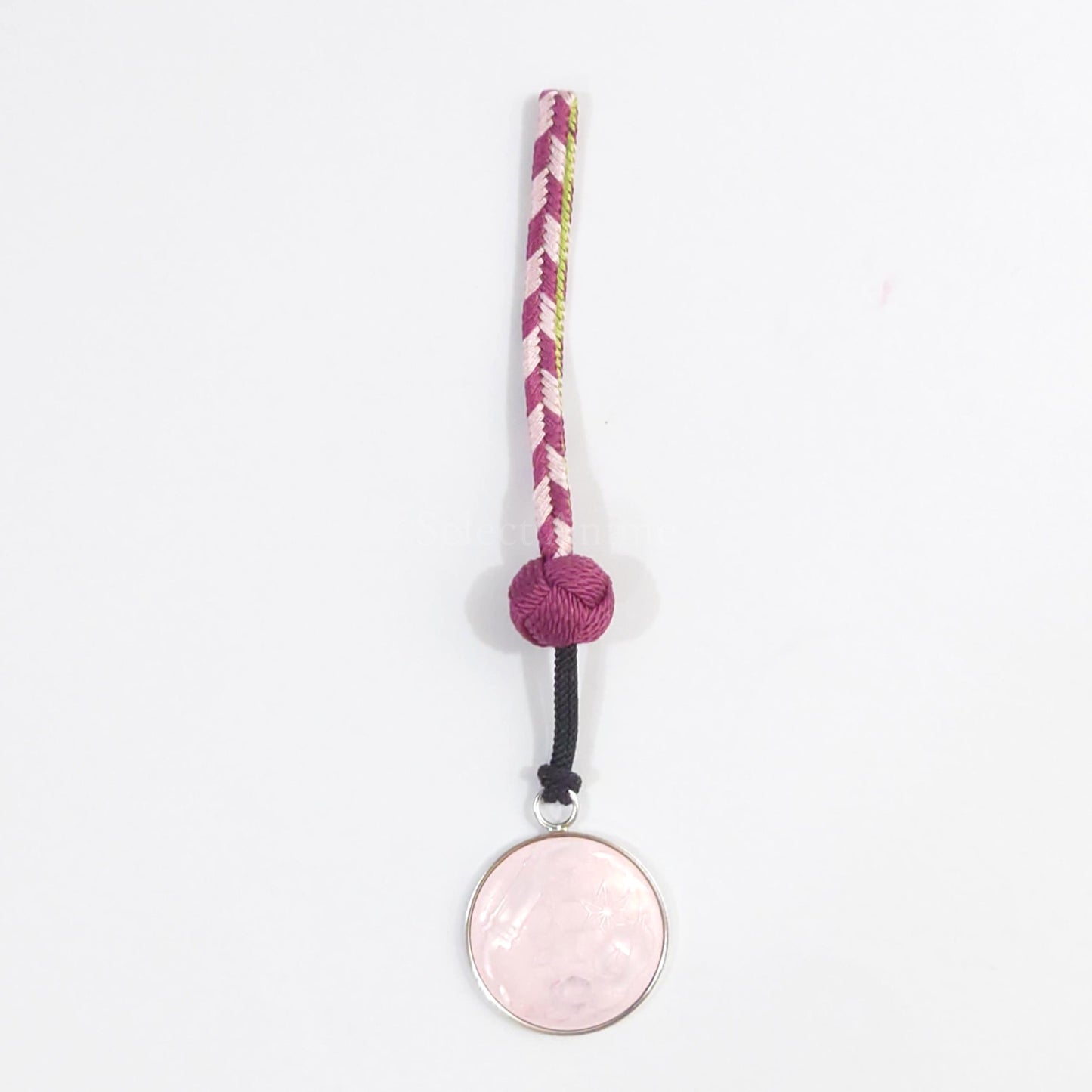 Nezuko Kamado Demon Slayer: Kimetsu no Yaiba X Randen X Eigamura X Kyoto City Transportation Bureau Kyoto Cloisonne Netsuke Strap Kyo no Oshigoto 2 Limited Key Ring [USED]