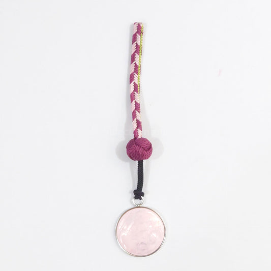 Nezuko Kamado Demon Slayer: Kimetsu no Yaiba X Randen X Eigamura X Kyoto City Transportation Bureau Kyoto Cloisonne Netsuke Strap Kyo no Oshigoto 2 Limited Key Ring [USED]