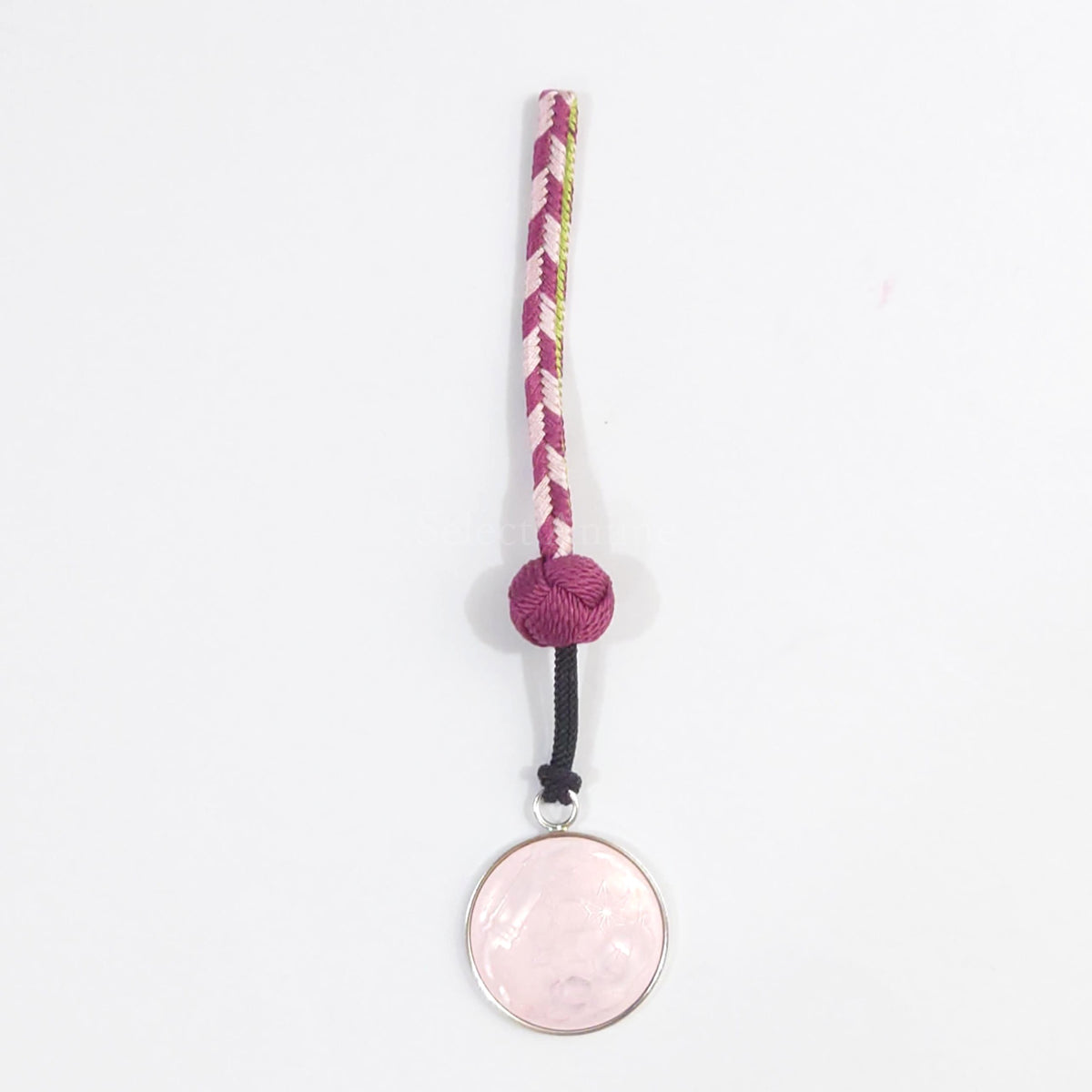 Nezuko Kamado Demon Slayer: Kimetsu no Yaiba X Randen X Eigamura X Kyoto City Transportation Bureau Kyoto Cloisonne Netsuke Strap Kyo no Oshigoto 2 Limited Key Ring [USED]