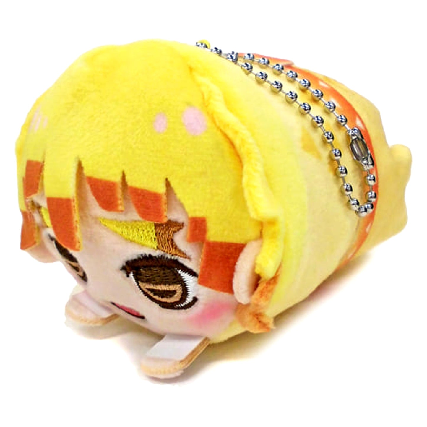 Demon Slayer: Kimetsu no Yaiba X Randen X Eigamura X Kyoto City Transportation Bureau Zenitsu Agatsuma Mochikororin Eigamura Ver. Kyo no Oshigoto 2 Limited Mascot [USED]