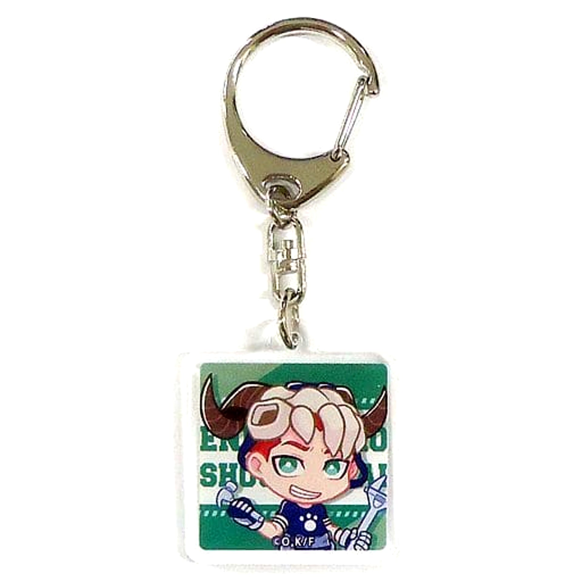 Fire Force Vulcan Joseph Kawaseru Kuji Limited Acrylic Keychain Prize G Keychains [USED]