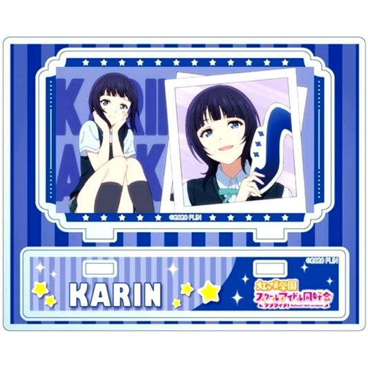 Karin Asaka Nijiiro Passions! Ver. Acrylic Stand Love Live! Nijigasaki High School Idol Club [USED]