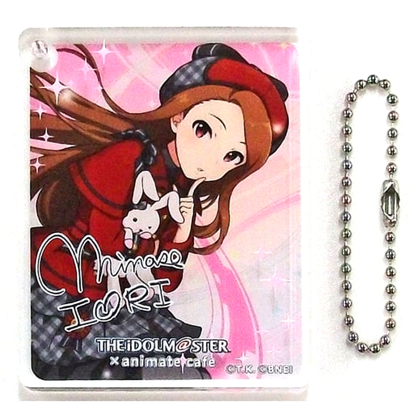 Iori Minase The Idolm@ster CoLotta Trading Acrylic Plate Keychain GOOD SMILE x animatecafe [USED]