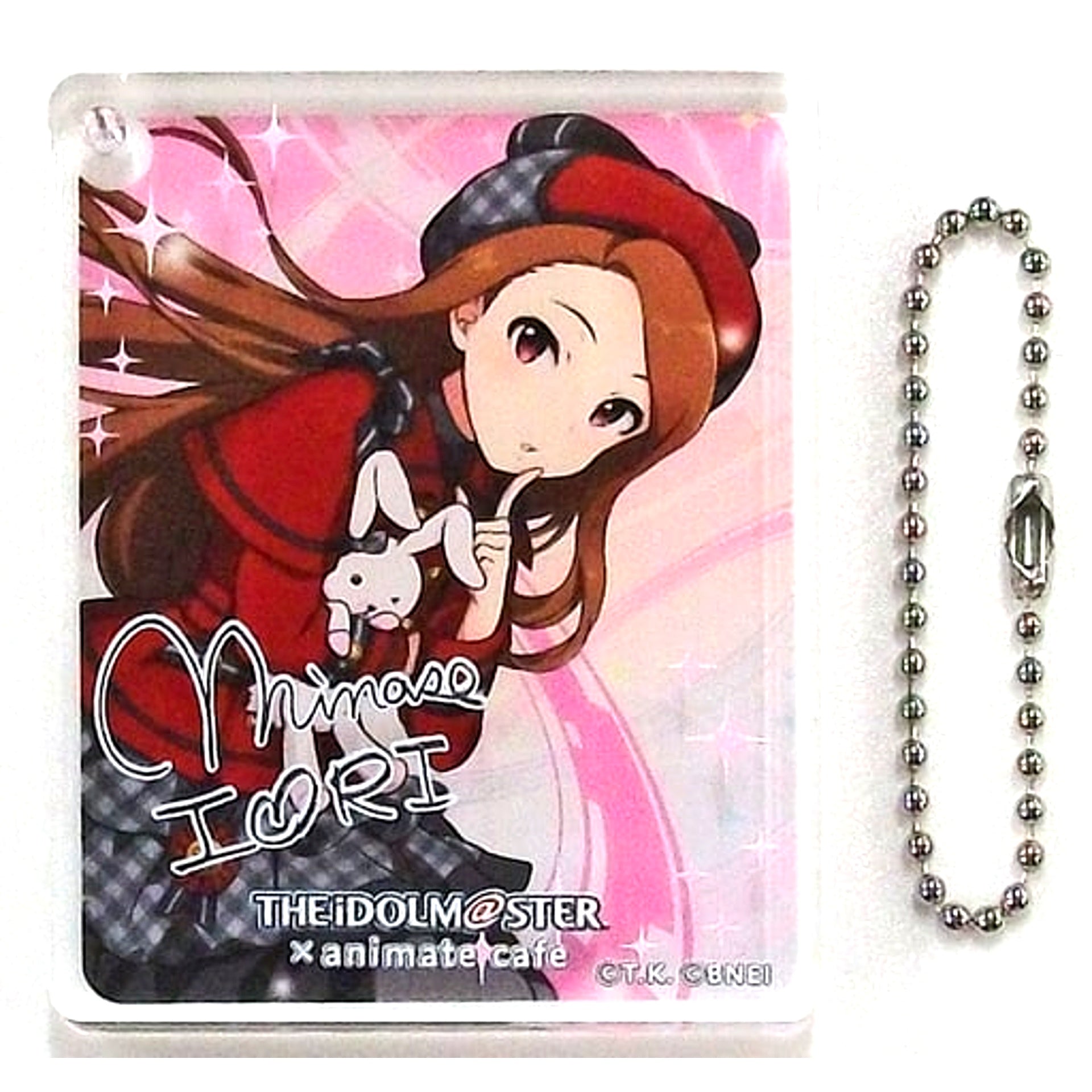 Iori Minase The Idolm@ster CoLotta Trading Acrylic Plate Keychain GOOD SMILE x animatecafe [USED]