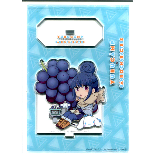 Rin Shima x Cinnamoroll Laid-Back Camp x Sanrio Characters Acrylic Stand [USED]