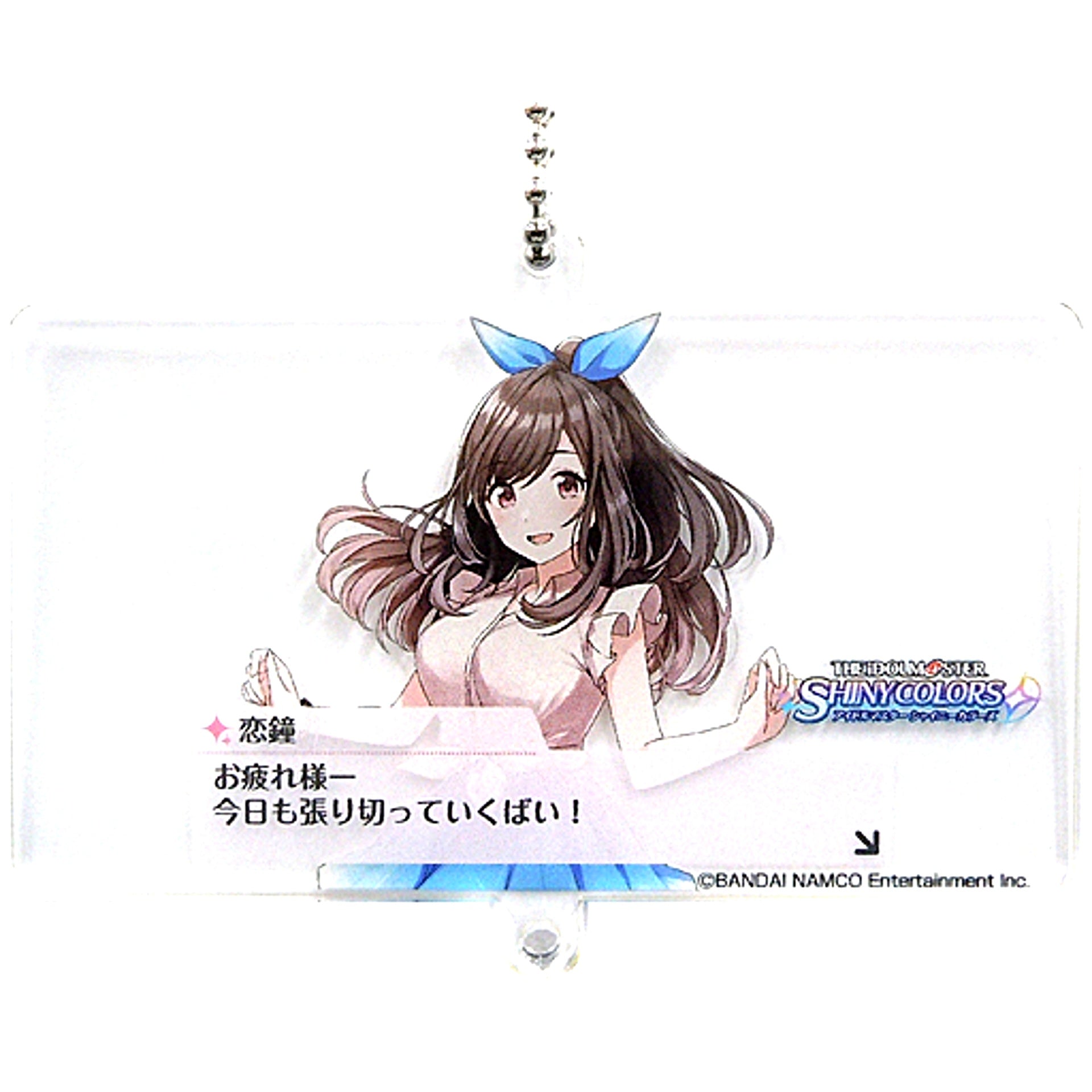 Kogane Tsukioka THE IDOLM@STER Shiny Colors Photo Acrylic Keychain 283 Cafe in AniON STATION [USED]