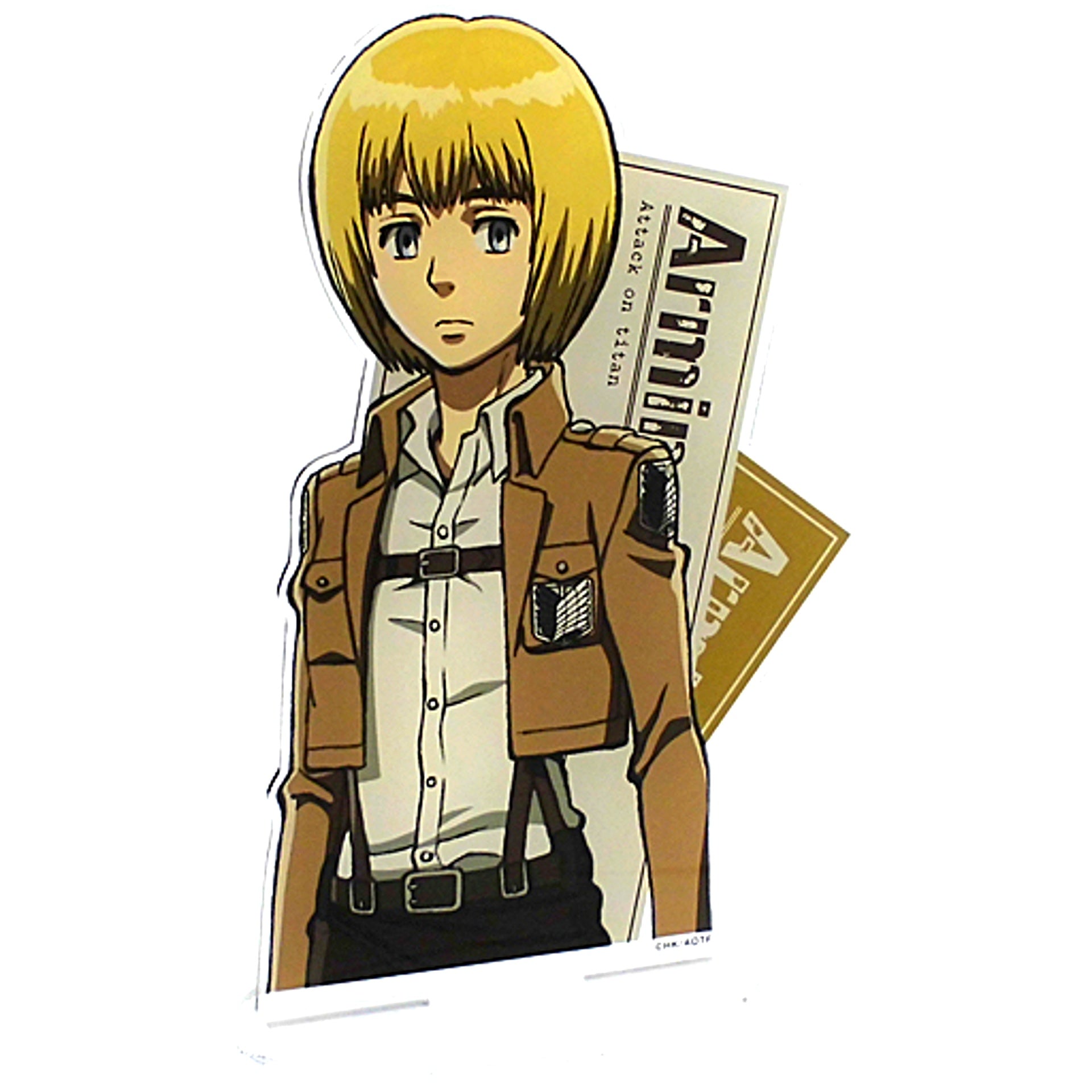 Armin Arlert Big Acrylic Stand Chare Kuji Attack on Titan The Final Season Special Kuji Prize A02 [USED]