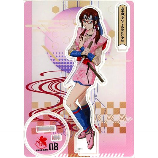 Mari Makinami Illustrious Acrylic Figure Stand Evangelion Kyoto Base [USED]