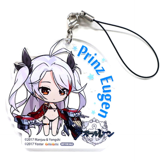 Prinz Eugen Unfading Smile Acrylic Strap Bonus Item for Azur Lane Prinz Eugen Dream Tech 1/8 Complete Figure AmiAmi [USED]