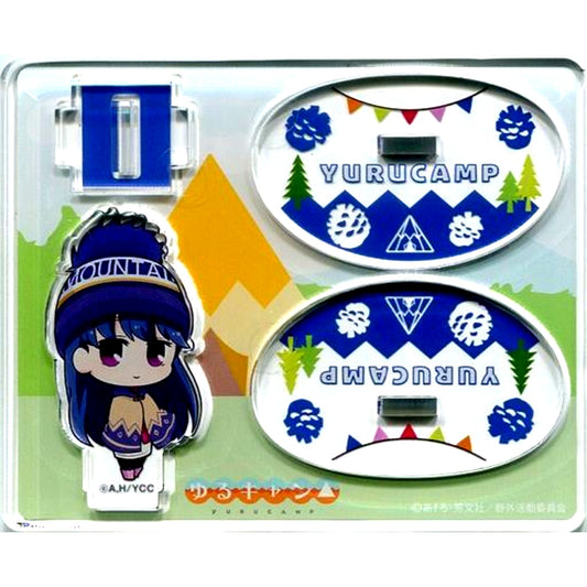 Rin Shima Yuru Camp Swaying Acrylic Stand [USED]