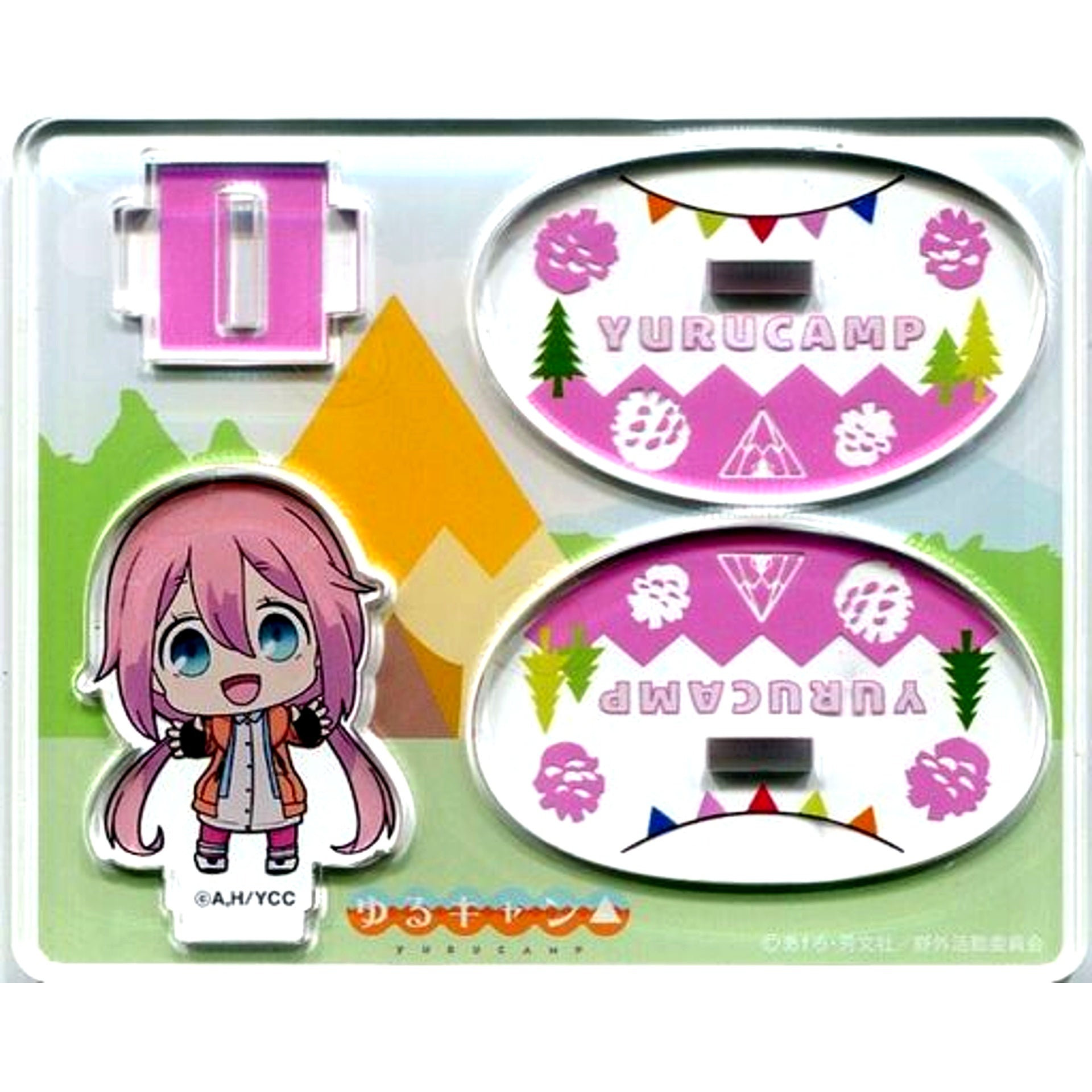Nadeshiko Kagamihara Yuru Camp Swaying Acrylic Stand [USED]