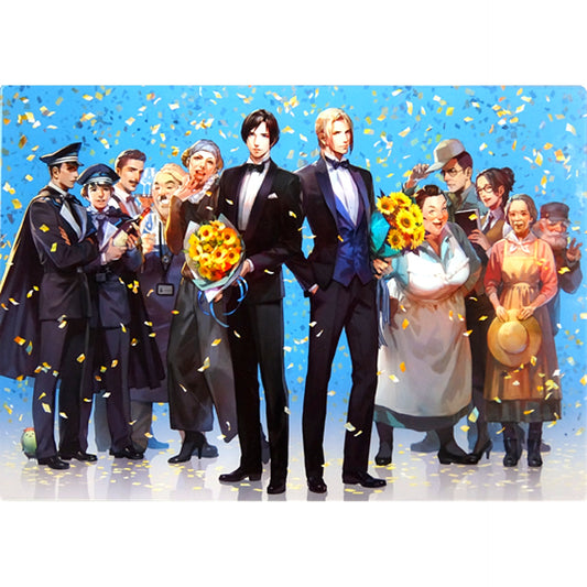 Toraware no Palm Giclee Acrylic Art 1st Anniversary Illustration e-Capcom Shop Limited [USED]