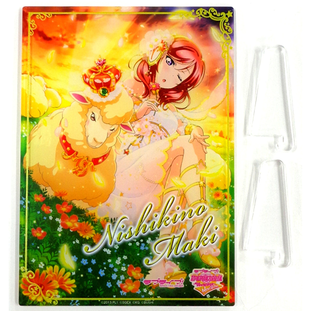 Maki Nishikino Love Live! A Prize Acrylic Board Love Live! Series x Atre Akihabara Minigame Mu's Horoscope [USED]