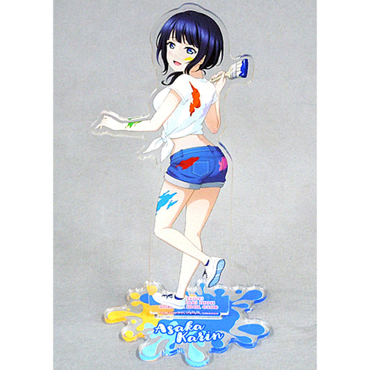 Karin Asaka Painter Style Acrylic Stand Love Live! Nijigasaki High School Idol Club Love Live! Series x Atre Akihabara [USED]