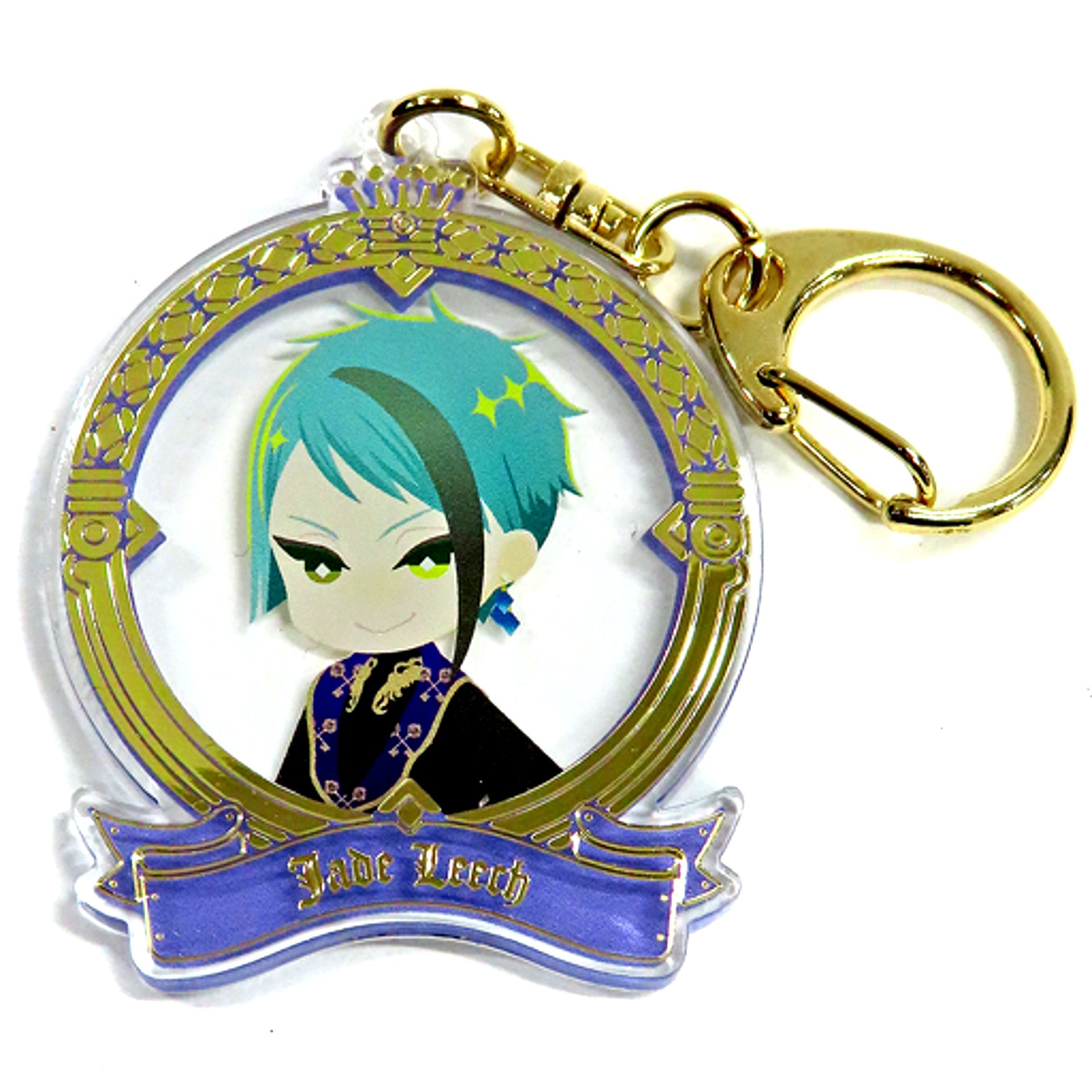 Jade Leech Disney Twisted-Wonderland x R4G 4th Acrylic Keychain [USED]