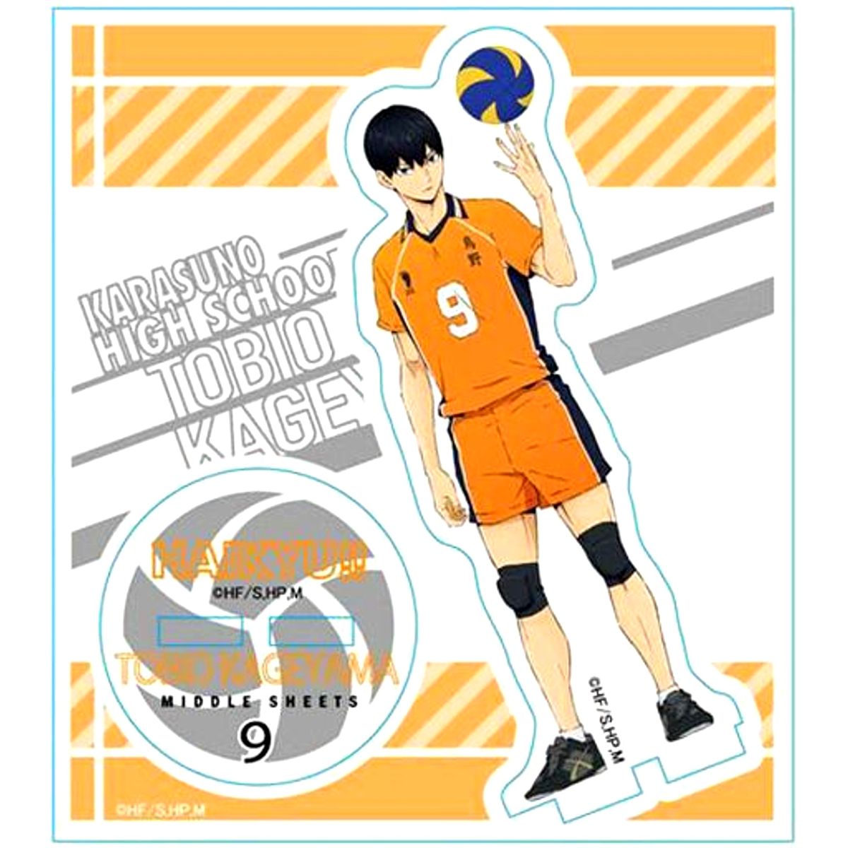 Tobio Kageyama Haikyu!! Second Uniform Acrylic Figure [USED]
