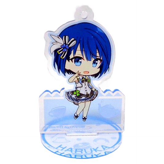 Hatsune Miku: Colorful Stage! Haruka Kiritani Trading Acrylic Stand Keychain Animax Cafe+ & Colabono Limited Keychains [USED]