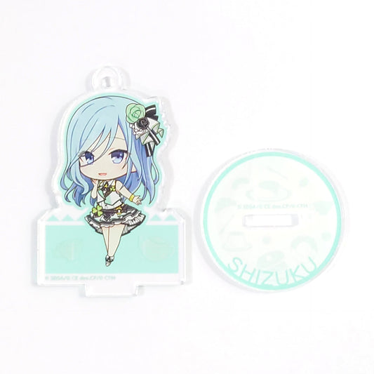 Hatsune Miku: Colorful Stage! Shizuku Hinomori Trading Acrylic Stand Keychain Animax Cafe+ & Colabono Limited Keychains [USED]