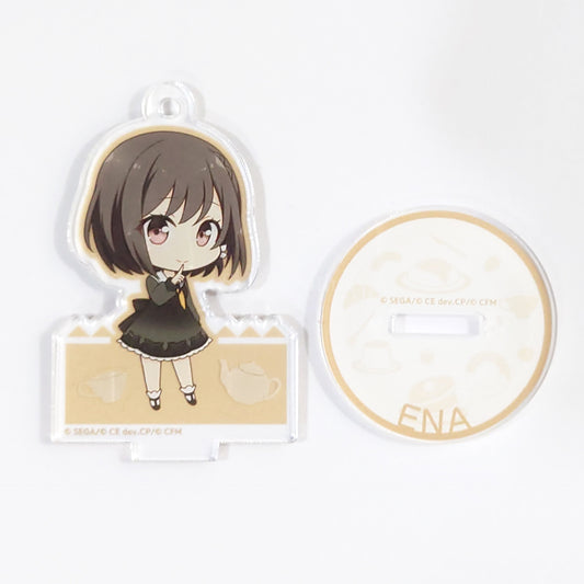 Hatsune Miku: Colorful Stage! Ema Shinonome Trading Acrylic Stand Keychain Animax Cafe+ & Colabono Limited Keychains [USED]