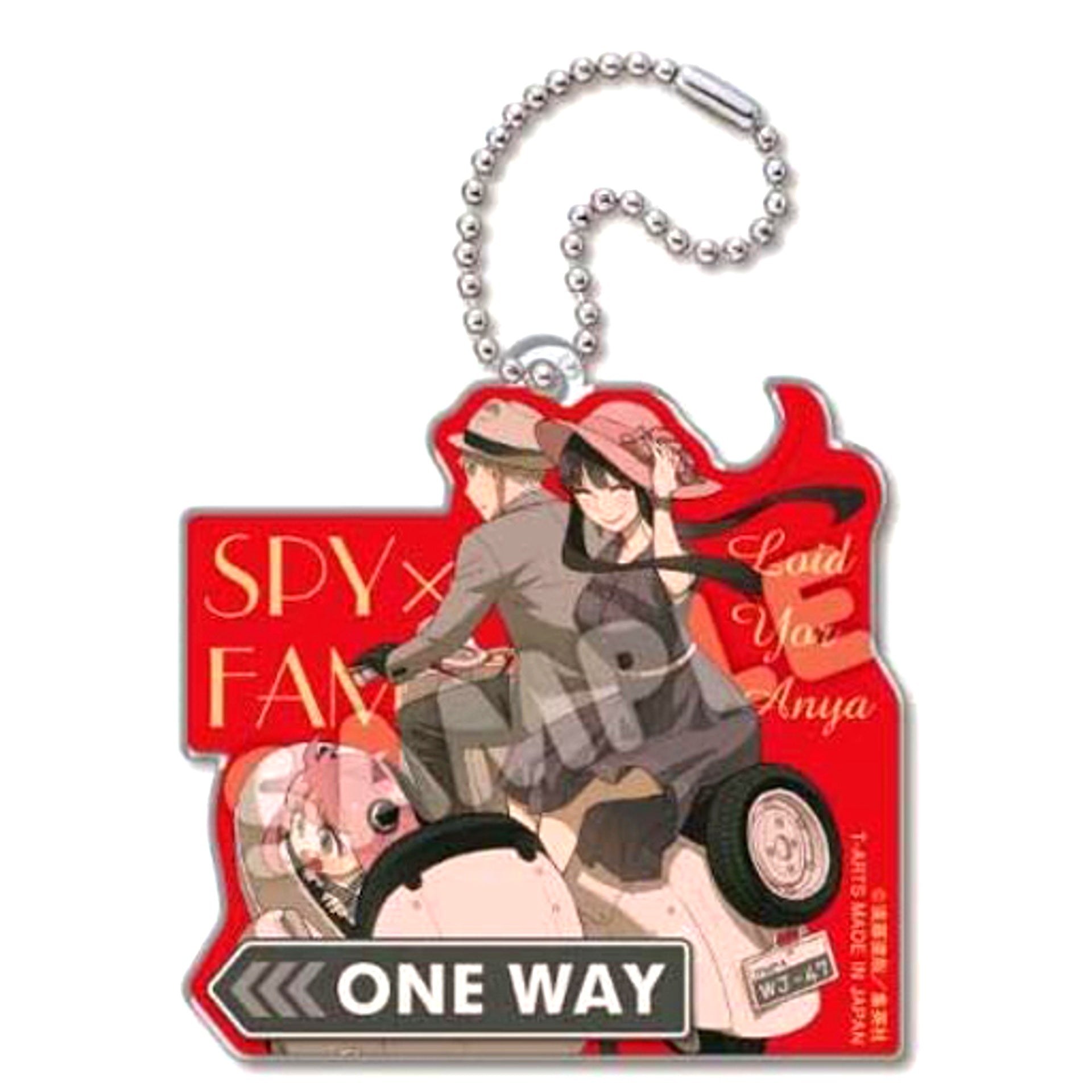 Sidecar SPY x FAMILY Makeup Keychain [USED]