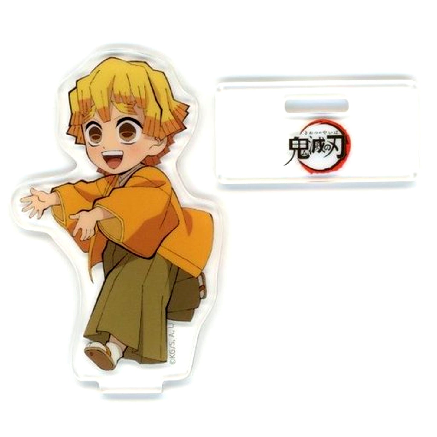 Zenitsu Agatsuma Demon Slayer: Kimetsu no Yaiba x ufotable cafe New Year Event 2021 Random Acrylic Stand [USED]