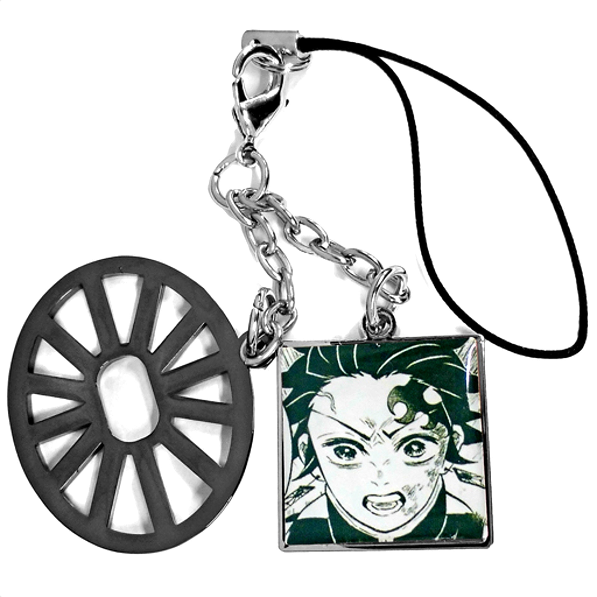 Tanjiro Kamado Demon Slayer: Kimetsu no Yaiba Stained Glass Charm Collection [USED]