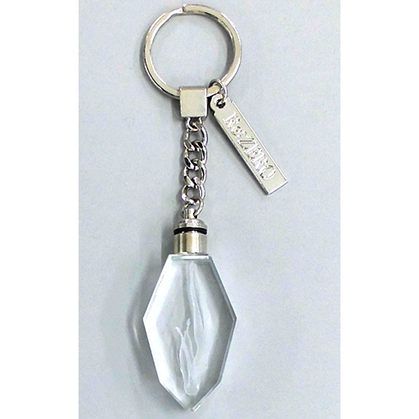 Emilia Re:ZERO -Starting Life in Another World- The Frozen Bond Crystal Keychain with LED Light [USED]