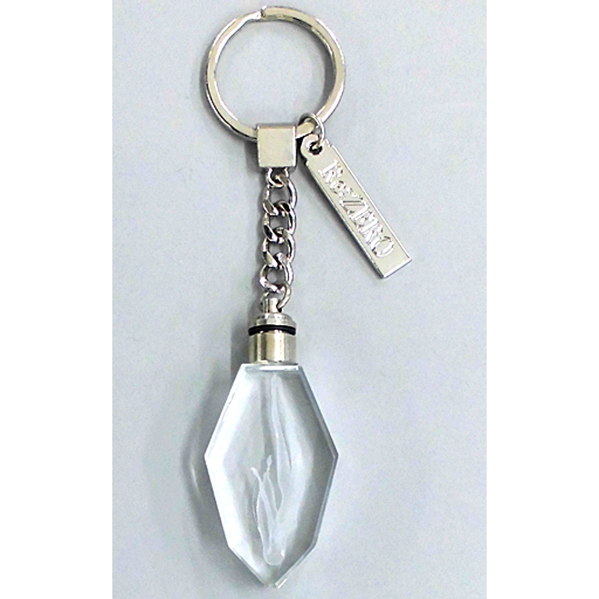 Emilia Re:ZERO -Starting Life in Another World- The Frozen Bond Crystal Keychain with LED Light [USED]