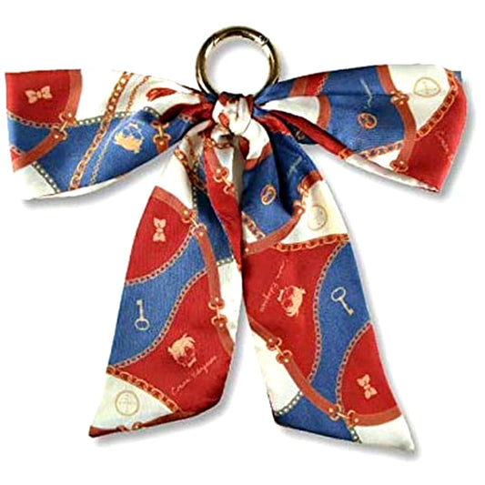 Conan Edogawa Detective Conan Scarf Ribbon Keychain [USED]